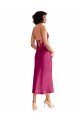 Günstige A-Linien V-Ausschnitt Midi Stretch-Satin Kurze Formale Brautjungfernkleider / Abendkleider / Abiballkleider / Cocktailkleider / Heimkehr Kleider